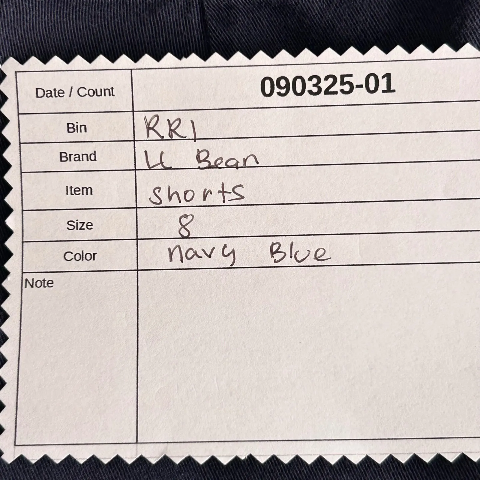 LL Bean Chino Shorts Navy‎ Blue 8 - Image 13