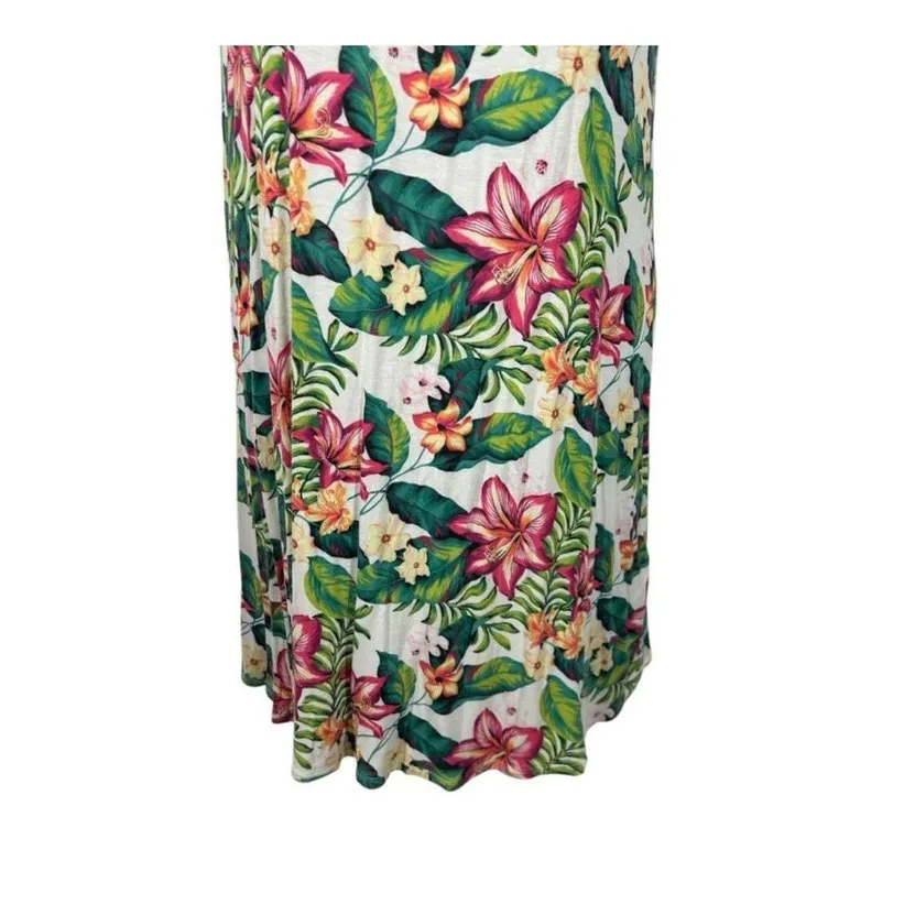 Tommy Bahama Tropical Floral Nightgown or Swim Coverup Size Small - Image 5