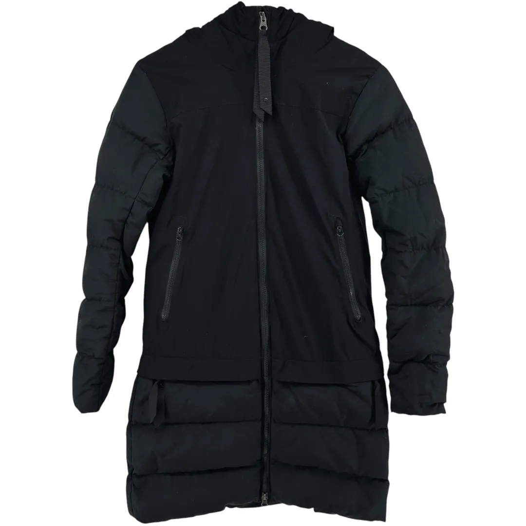 Lululemon Cold As Fluff Parka Hood 650 Goose Down Waterproof Pocket Black 4 - Image 2