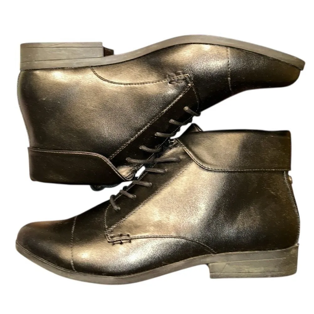 London Fog  Black Ankle Boots(Size 10M) - Image 8