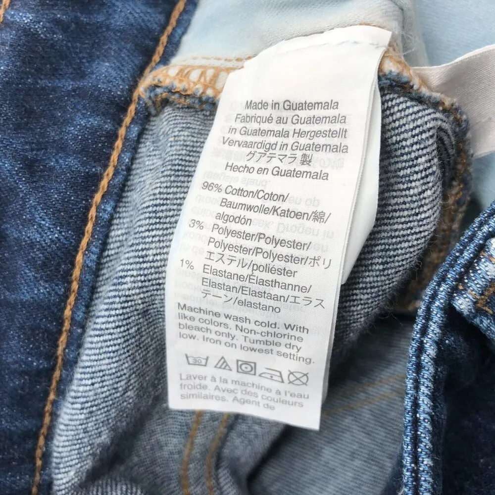 Madewell Womens Curvy High-Rise Denim Shorts Cut Off Size 27 - Image 5