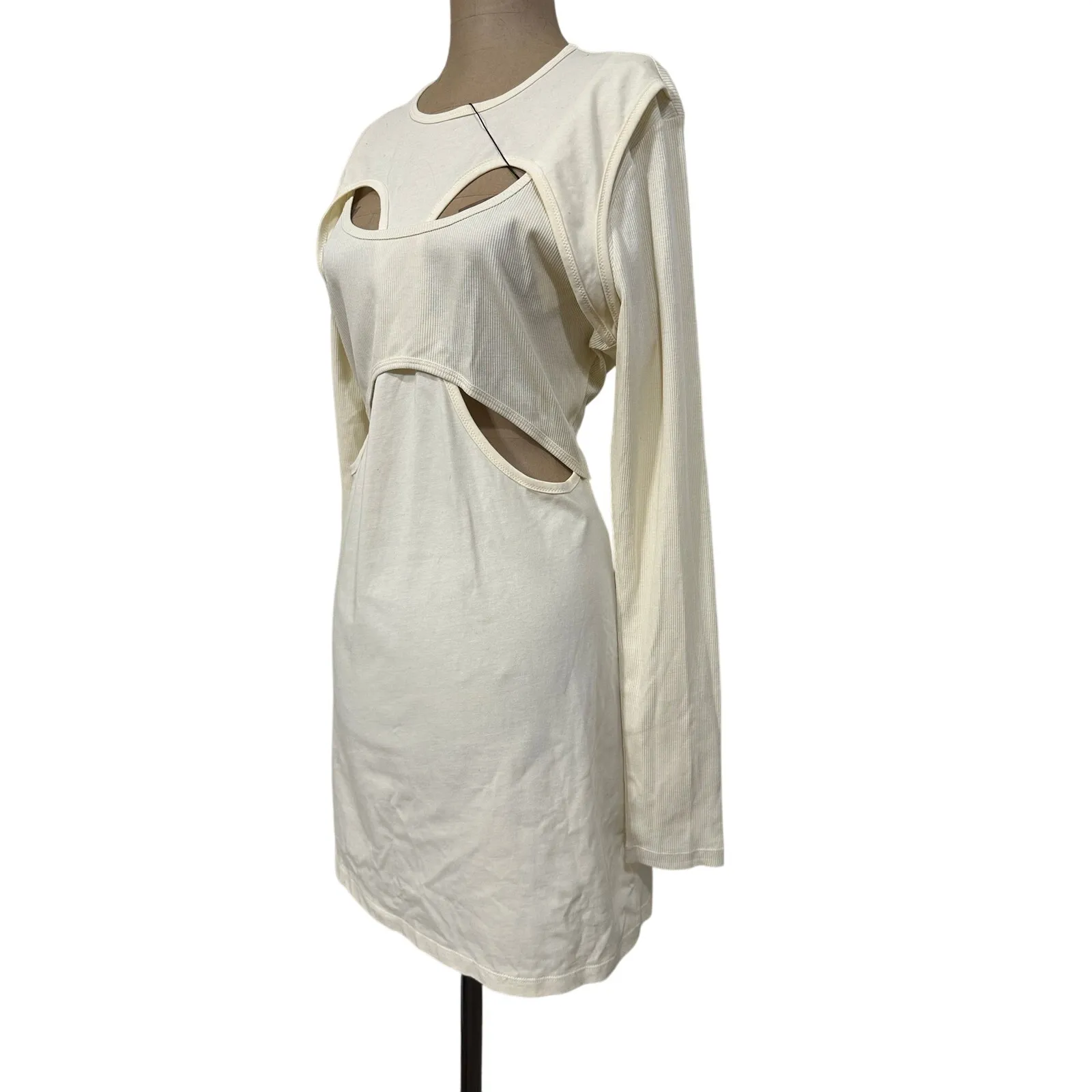 Dion Lee Mini Dress Cut Out New Size XL - Image 6