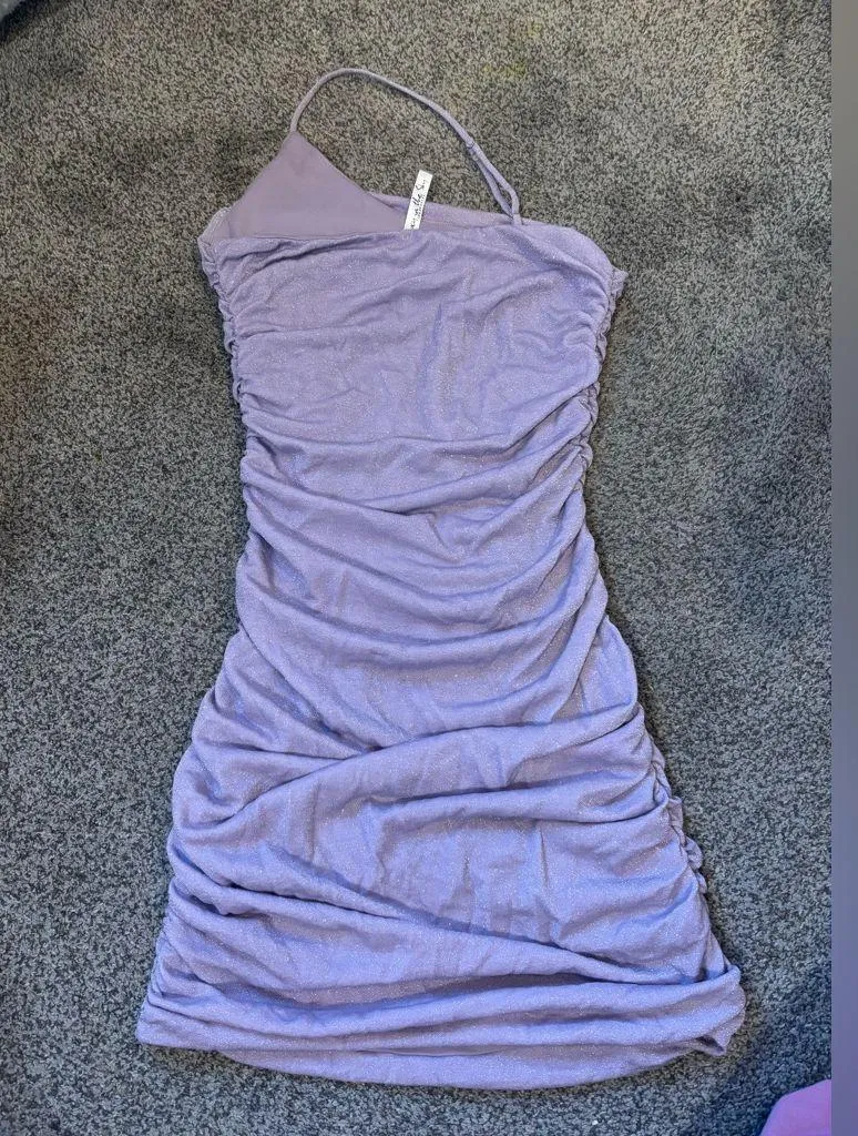 Lucy in the Sky One Shoulder Mini Dress - Image 3