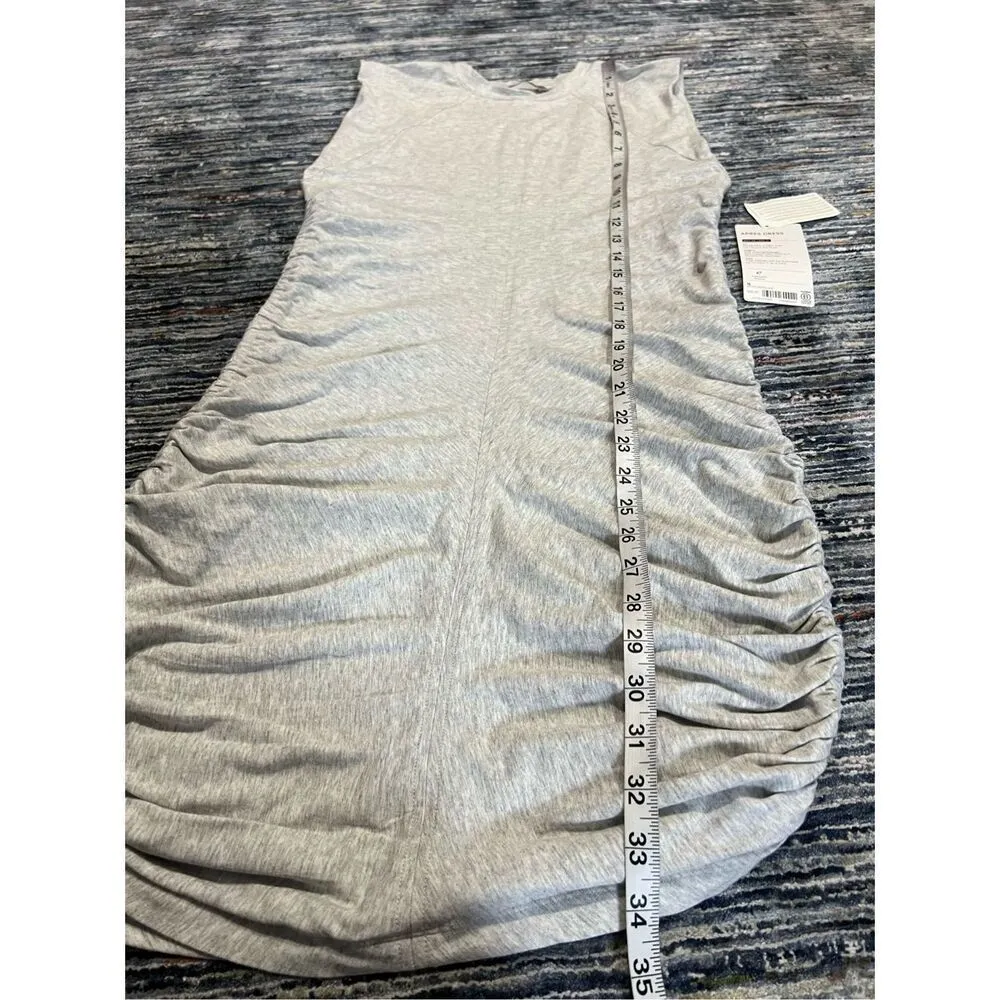 Athleta NWT Apres Ruched Dress Grey Heather size S - Image 8
