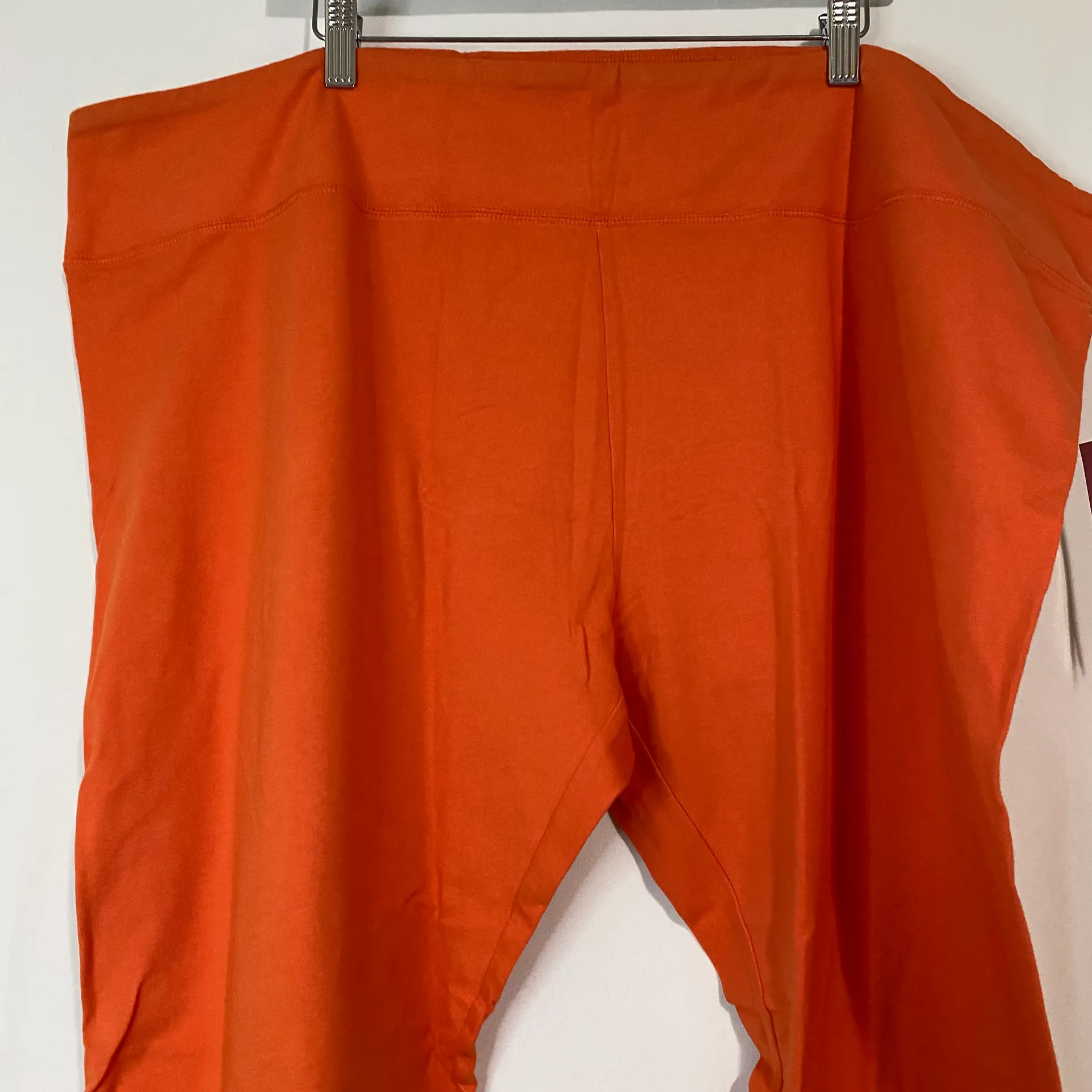 Women’s Casual Tie Dye Leggings Orange Size 4X NWT - Image 3