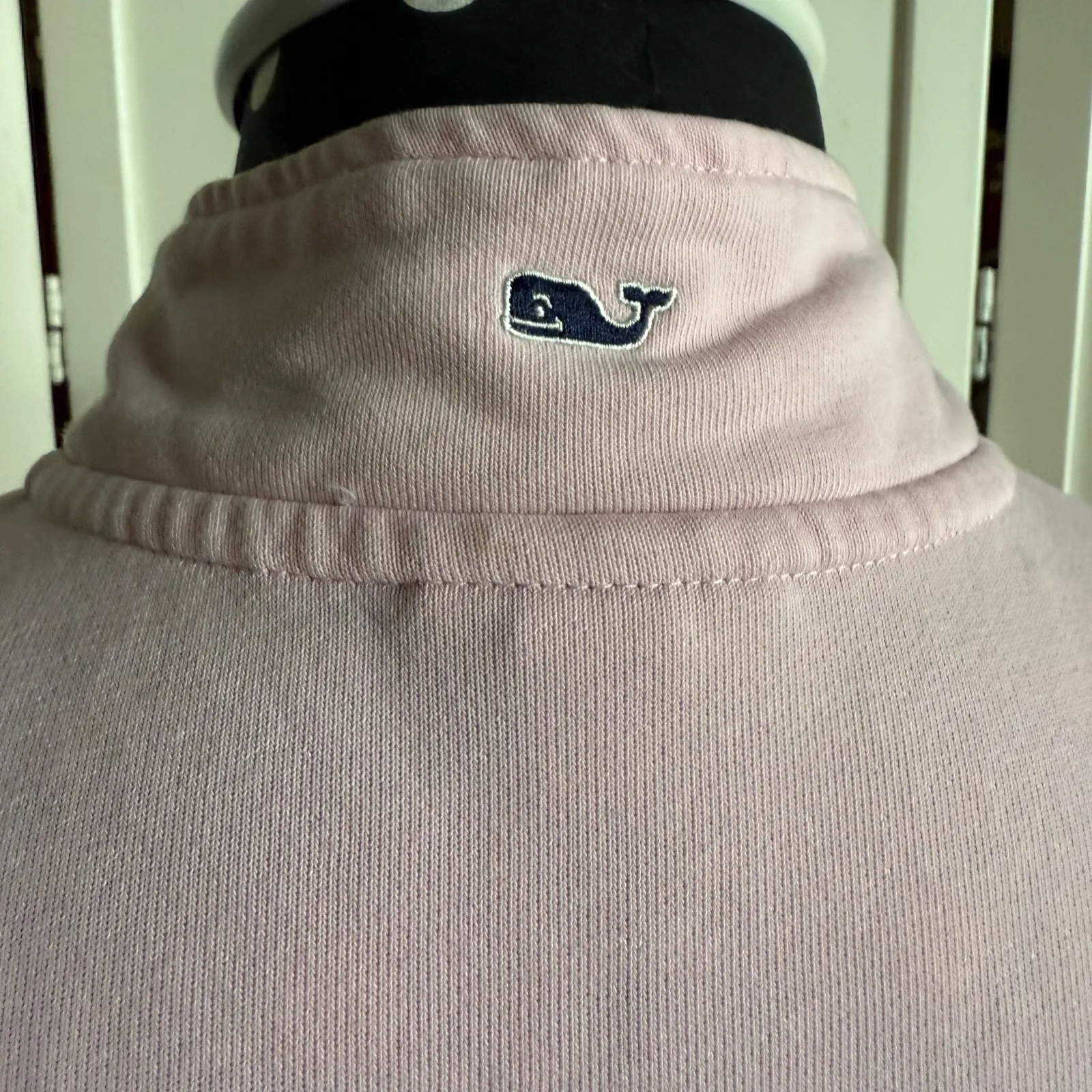 Vineyard Vines‎ Womens Pullover Sz S Light Pink Target Quarter Zip Athletic - Image 10