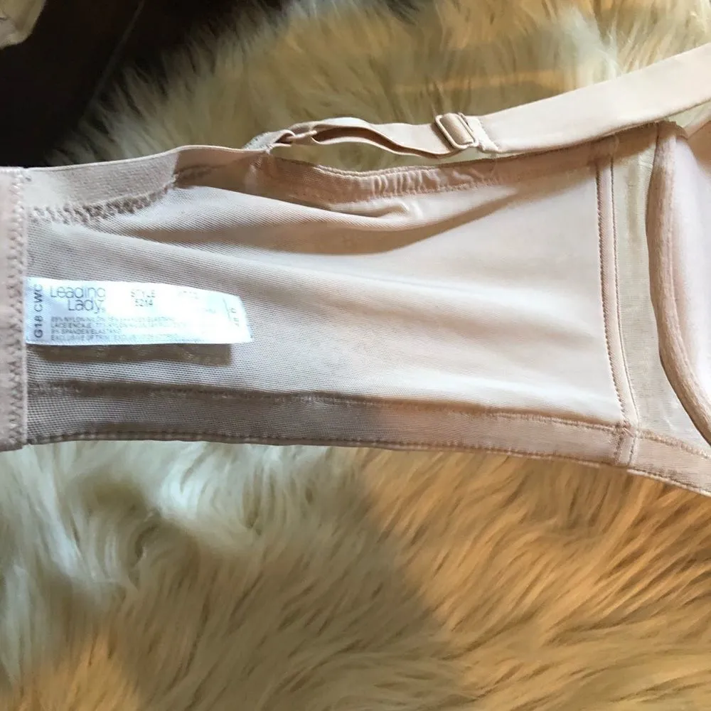 Leading Lady Balconette Contour Underwire Bra 48D Size undefined - Image 5