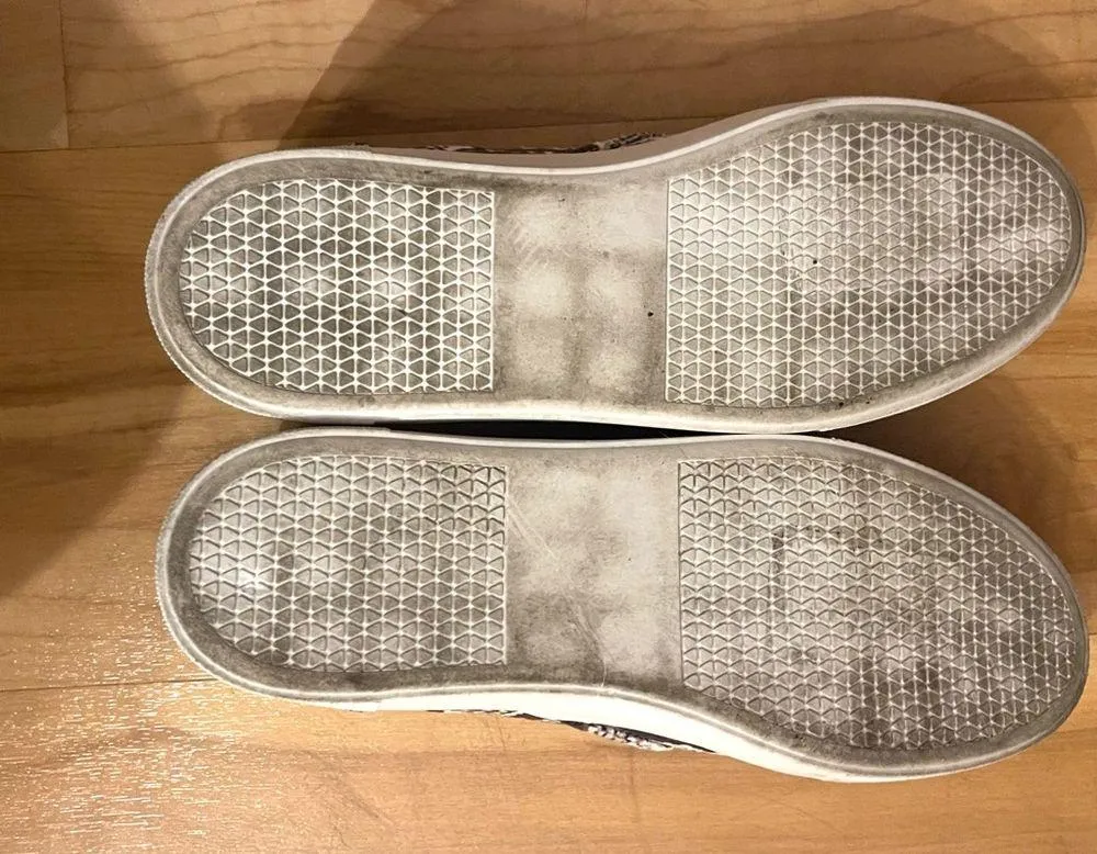 Platform snakeskin sneakers Size 11 JustFab Slip on Eloise - Image 12