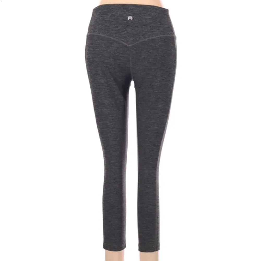 ABS medium grey black highwaisted fitness leggings - Image 2