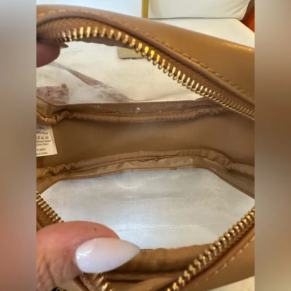 Transparent Brown Crossbody Stadium Bag - Image 5