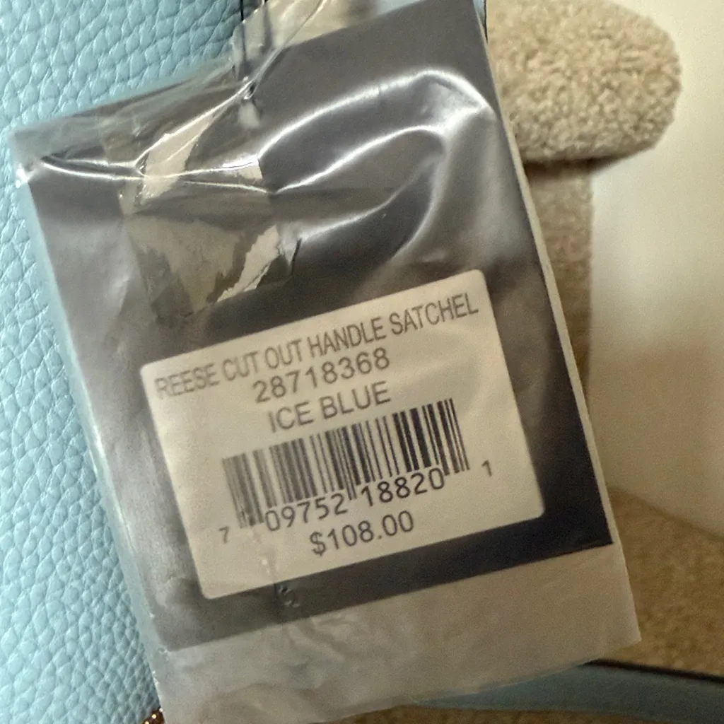 NWT Nanette Lepore Light Blue Purse - Image 2