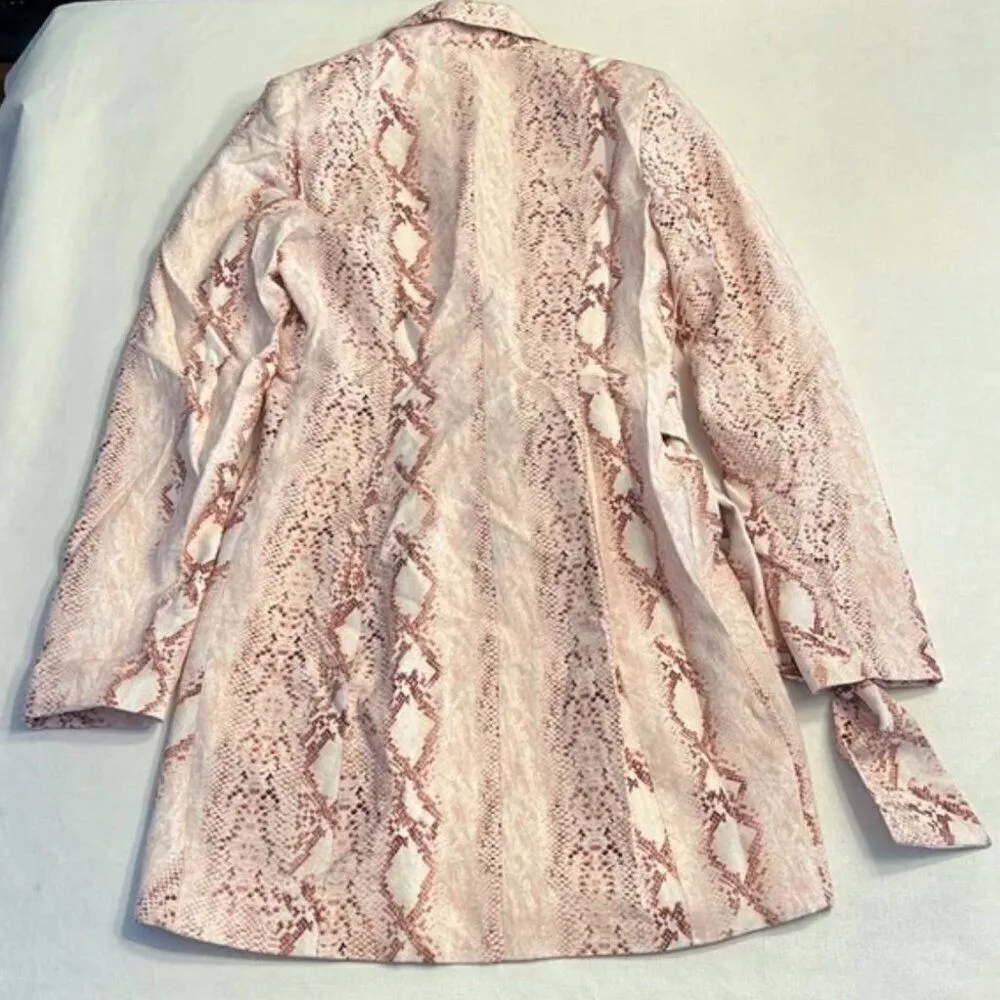 Significant Other Reflection Blazer in Dress in Snake - Image 3