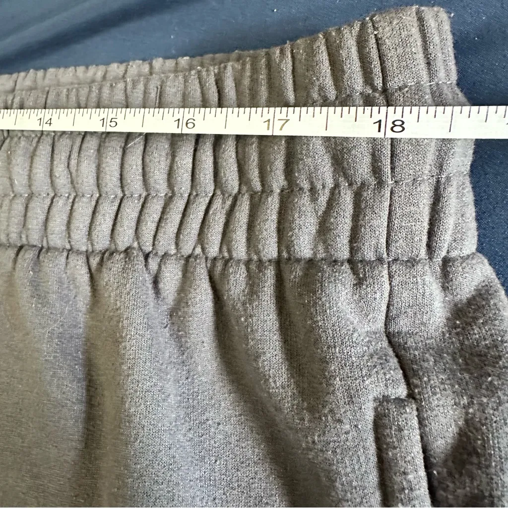 Disney Slate Gray Mickey Mouse Stitched Sweatpants XXL - Image 8