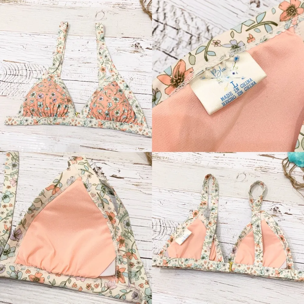 Blu C Peach Floral 2 - Image 7