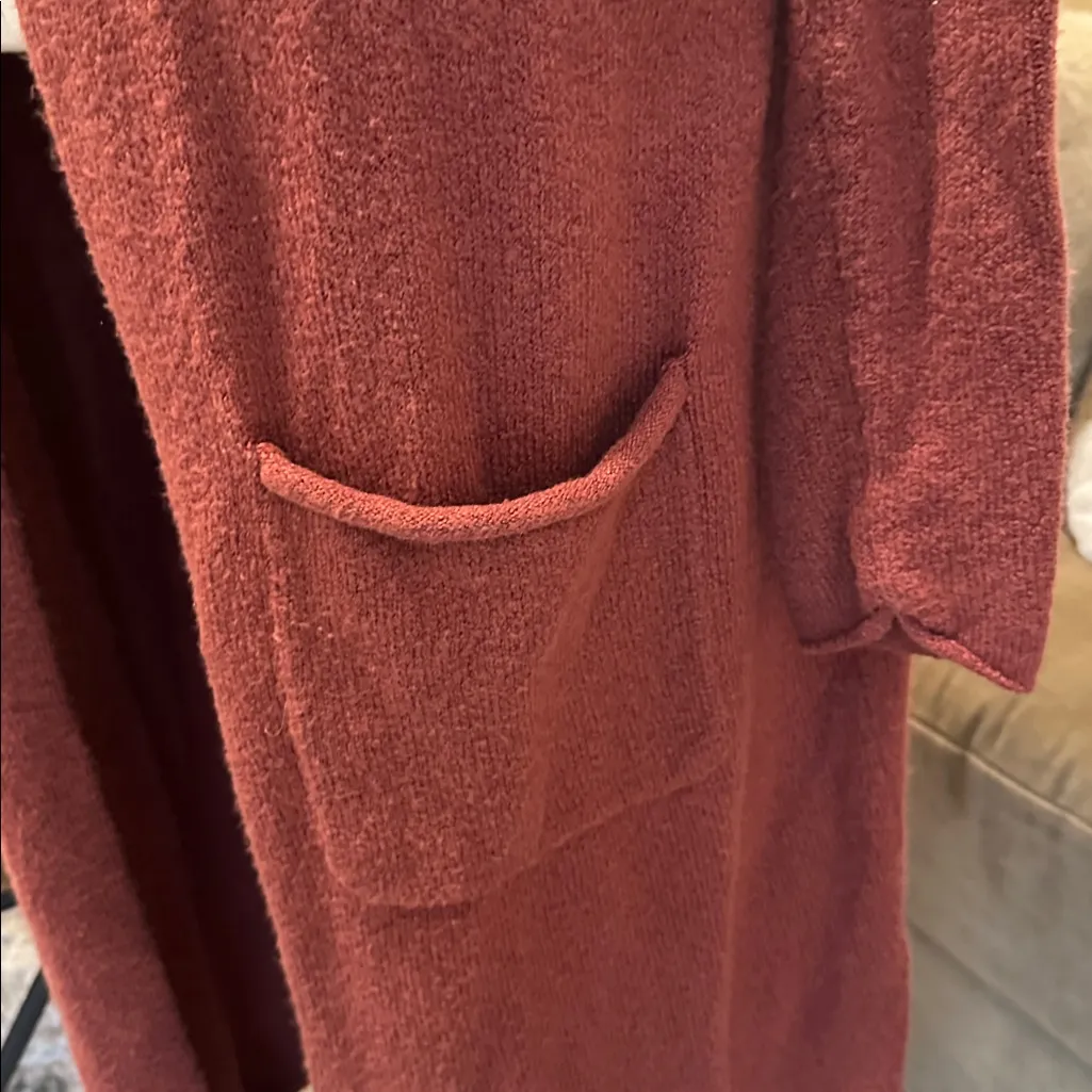 Women's Hooded Longline Cardigan - Image 3