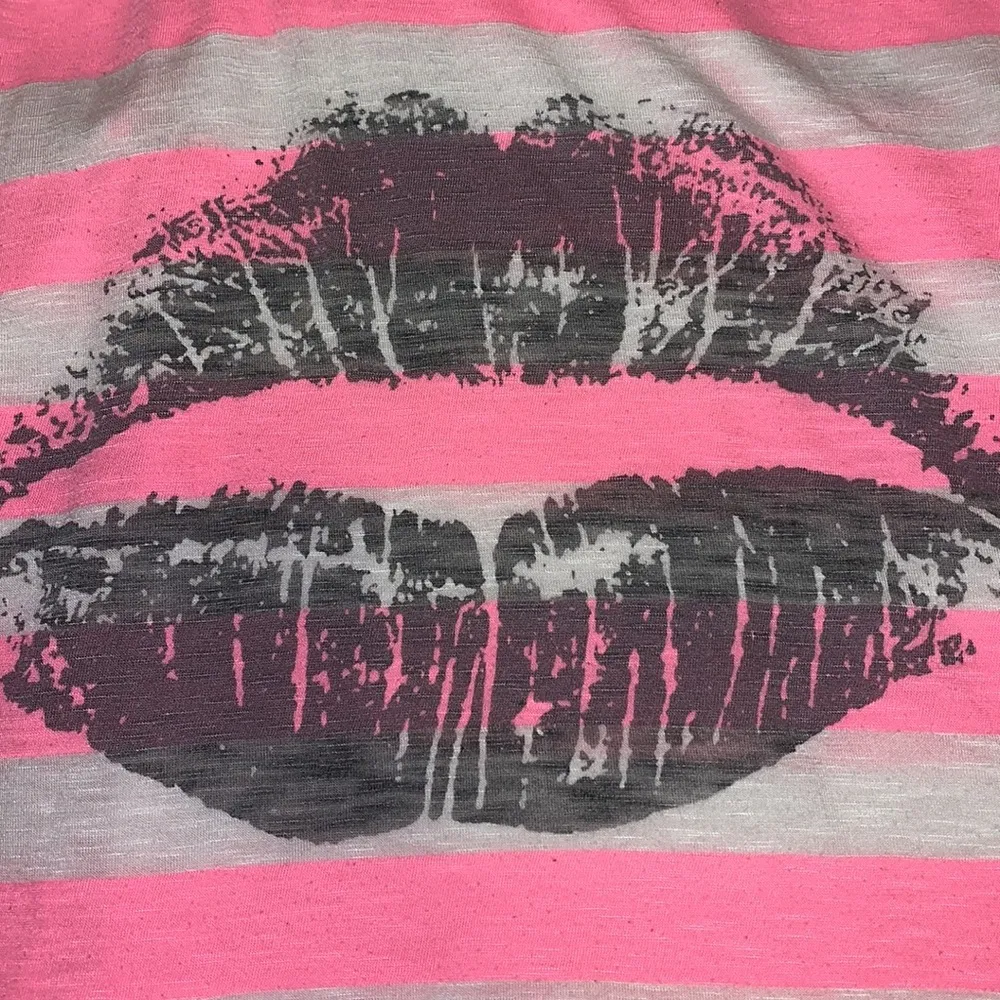 Pink Lips Tanktop - Like New - Image 3