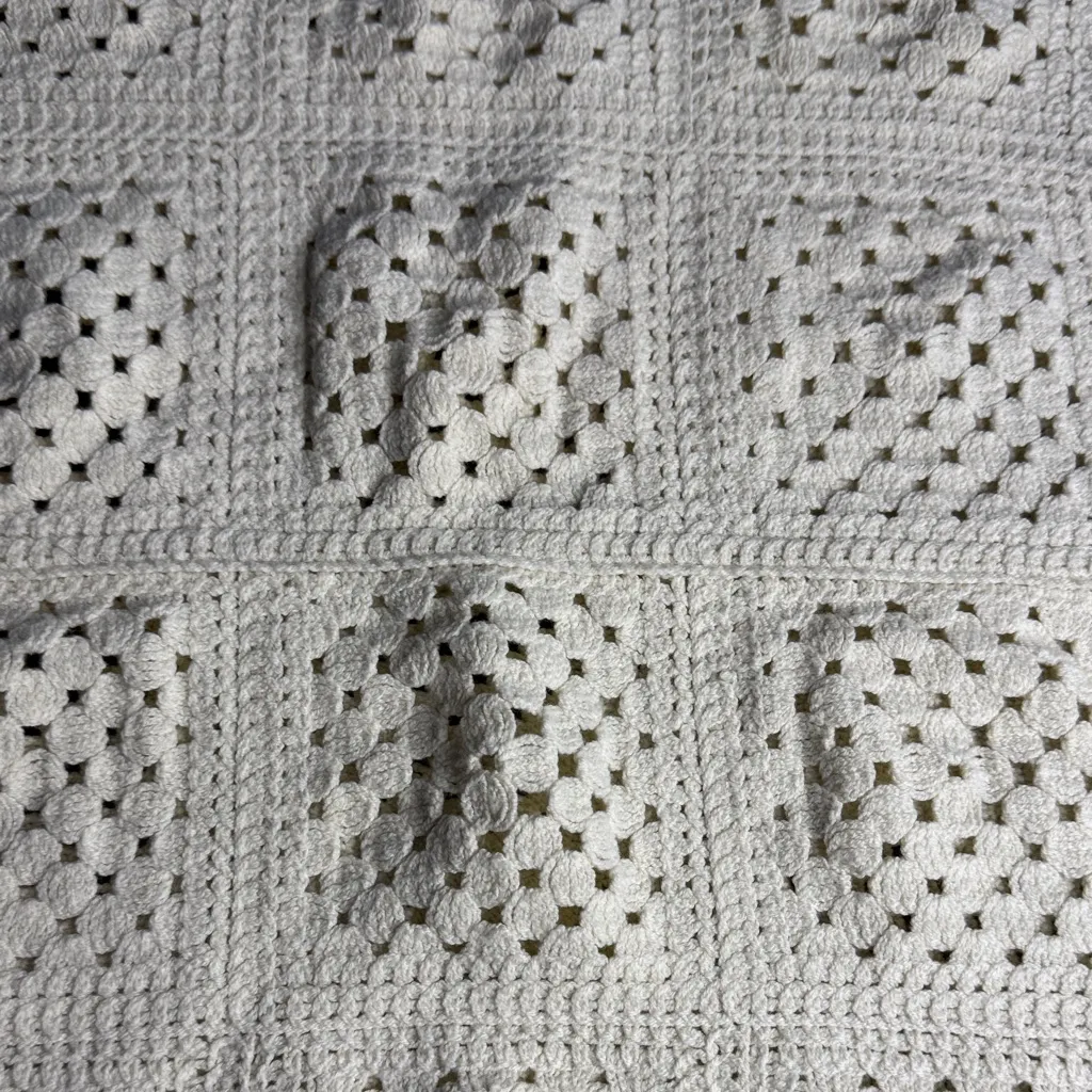 Abercrombie & Fitch + The Trevor Project Ivory Crochet Knit - Image 4