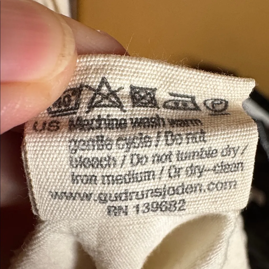 Gudrun Sjoden Cream Organic Cotton Butterfly Boxy Tee Size Large / XL Oversized Green - Image 6