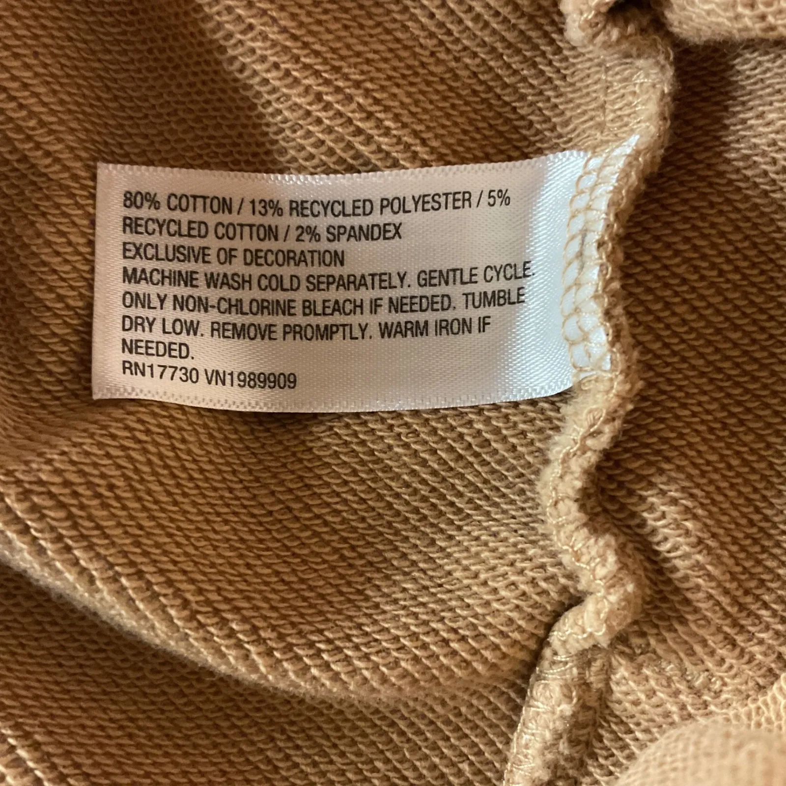 JoyLab Women's High Rise Straight Leg Casual Open Bottom Fleece Pants Size Small - Image 8