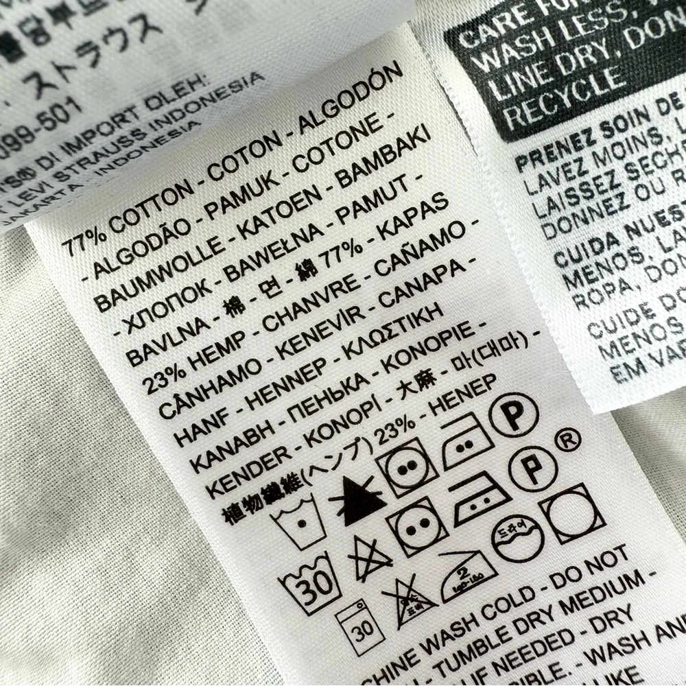 Levi’s High Loose Ample Haut High Rise Wide Leg Jeans Light Blue Sz 29 x 31 - Image 11