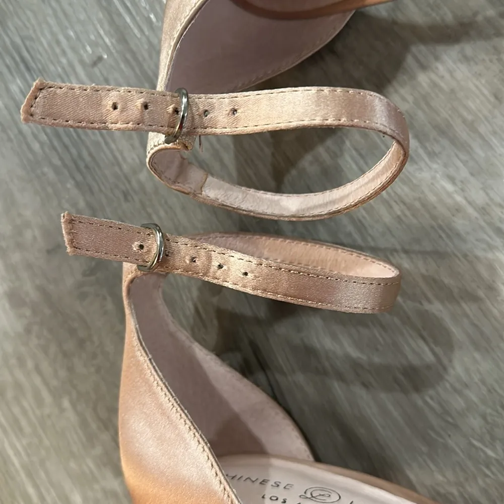 Blush Mauve Pink Ruffle Heels - Image 7