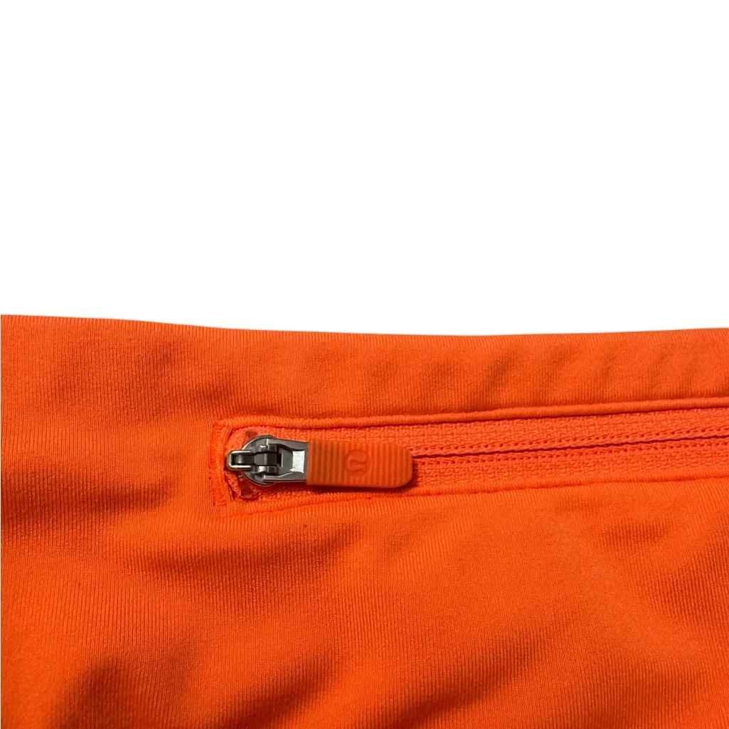 Lululemon Orange Speed Up Shorts - Image 5