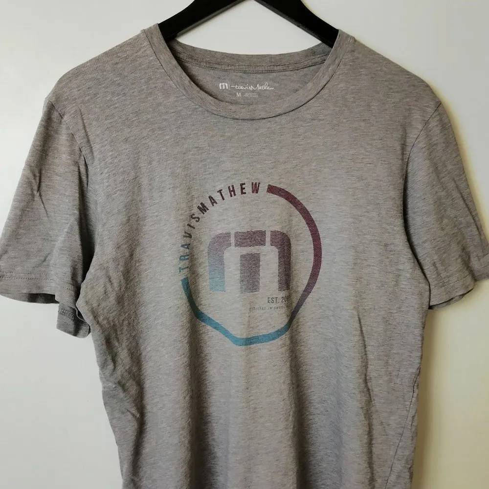 Travis Matthew T Shirt Classic Graphic Tee Short Sleeve Cotton Solid Logo M - Image 12