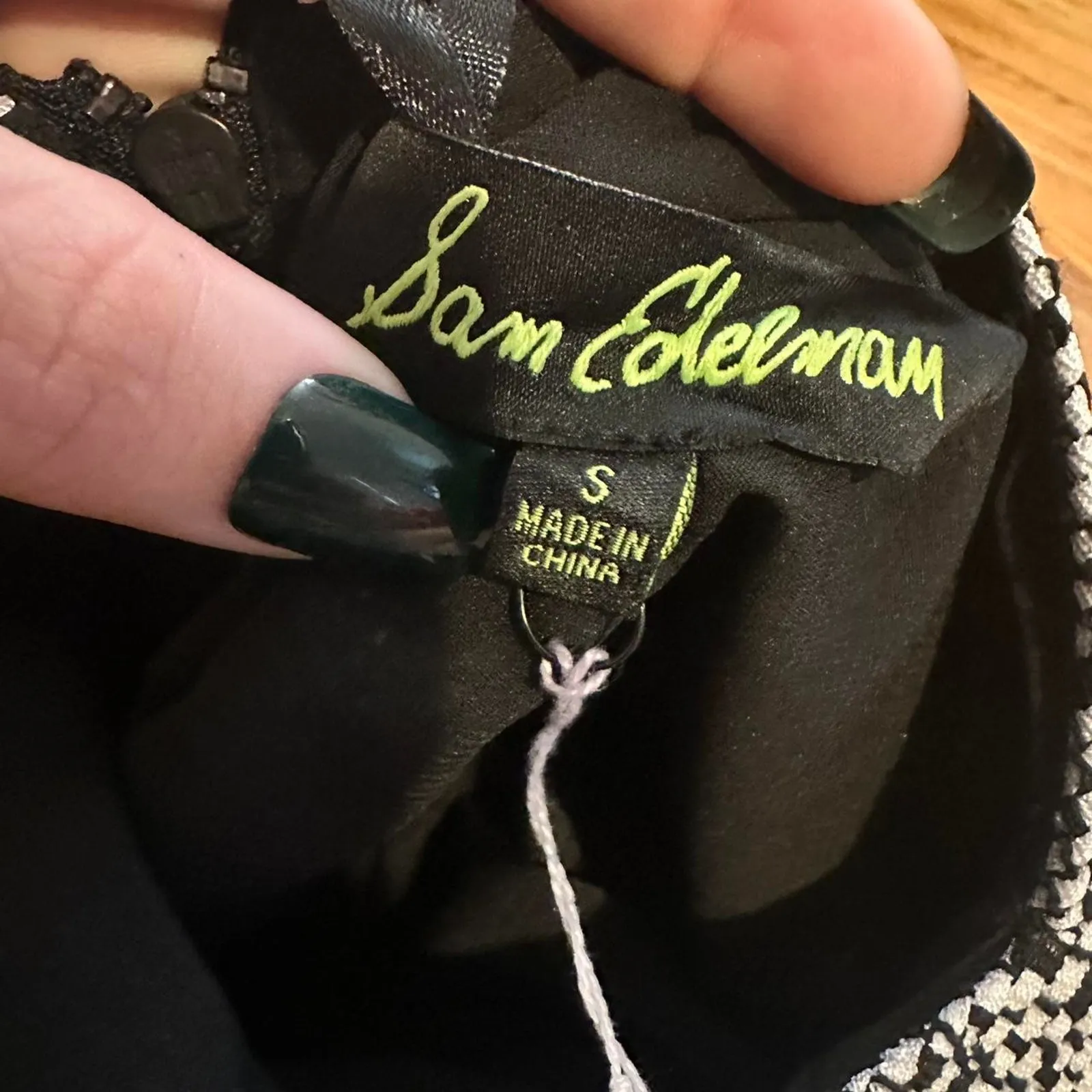 Sam edelman black white tweed dress - Image 3