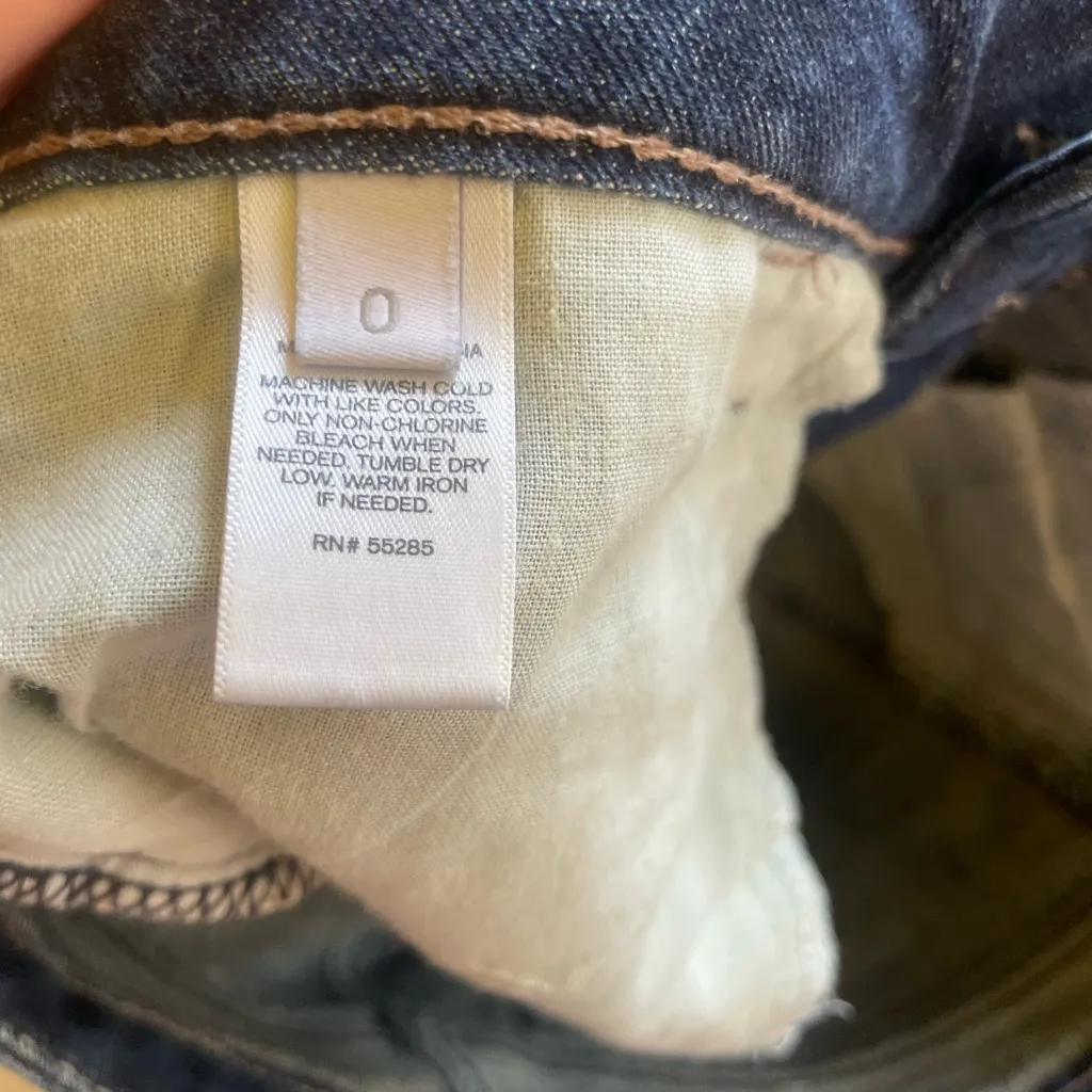 Express Women's Dark Blue Jean Shorts - Image 2