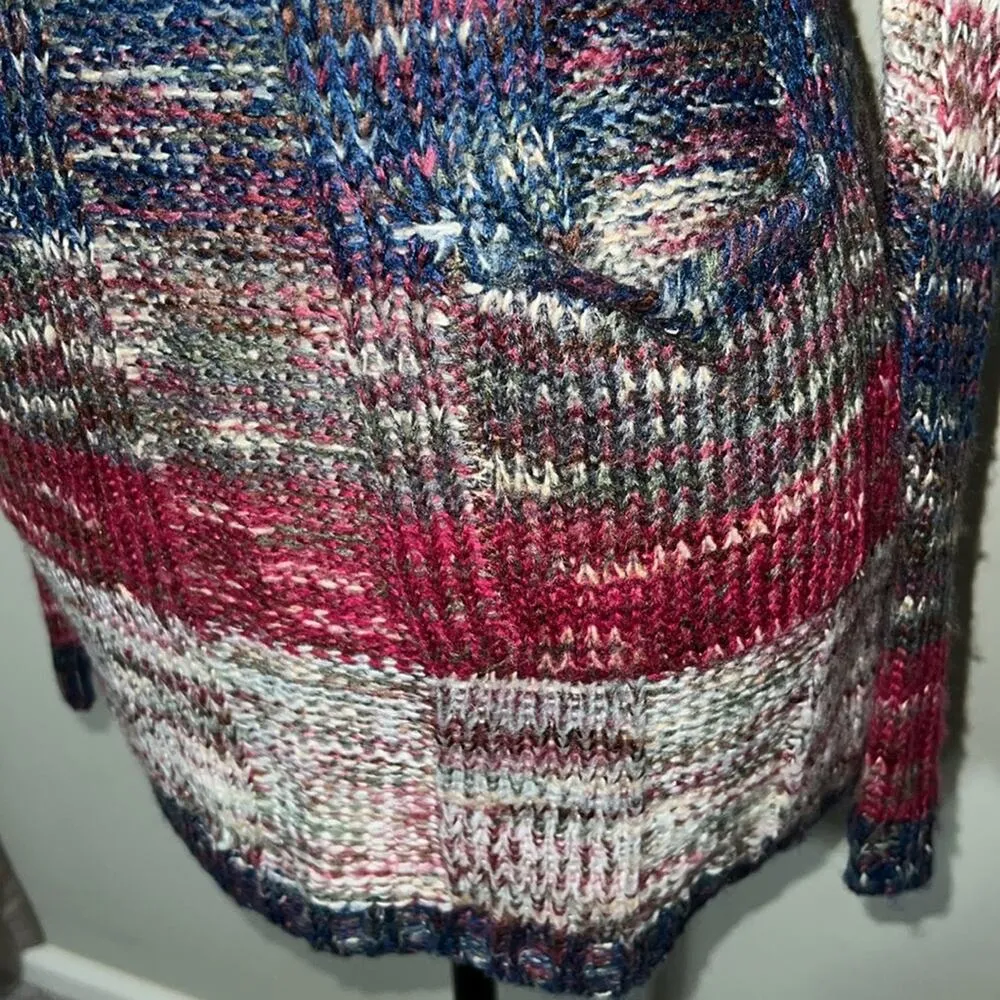 Bobbie Brooks womens size small pullover knit tunic longsleeve with pockets NWT Blue - Image 2