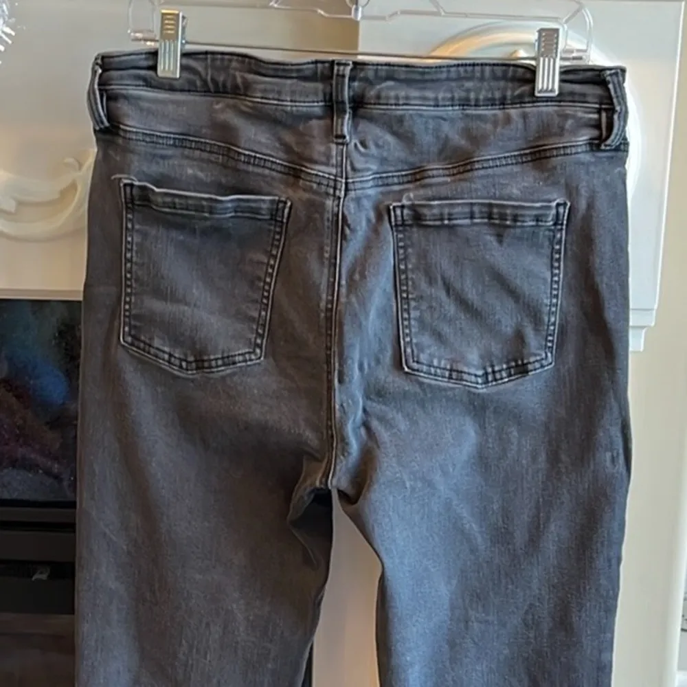 Buffalo David Britton Mollie Vintage Black Washed Out Womens 12 Waist 32 - Image 5