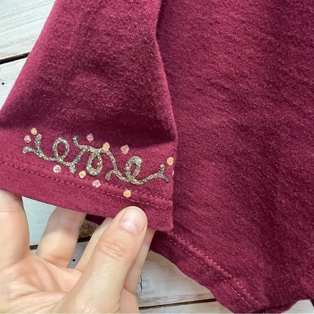 Vintage Jerzees Floral Heart Tee Romantic Graphic Cottagecore T-Shirt XL - Image 5