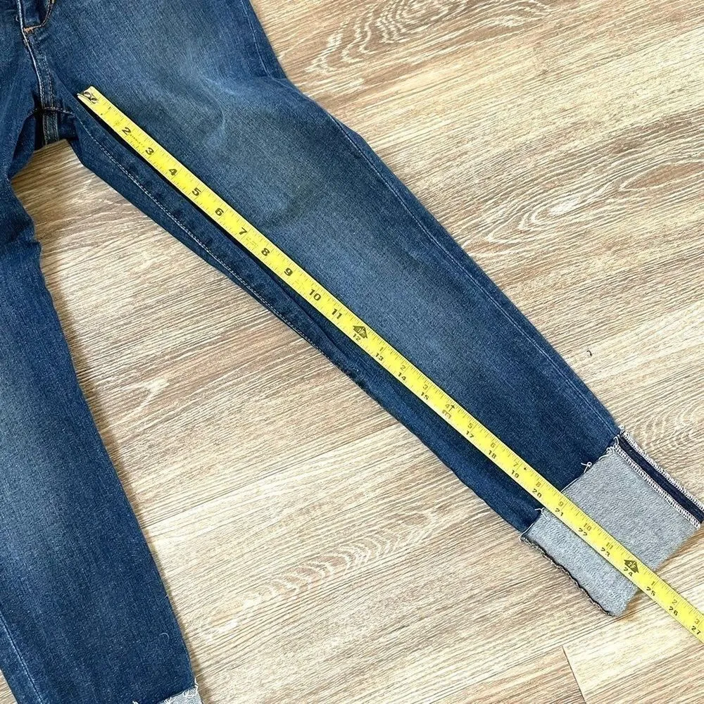 Joes mid rise cuff crop jeans 26 - Image 11