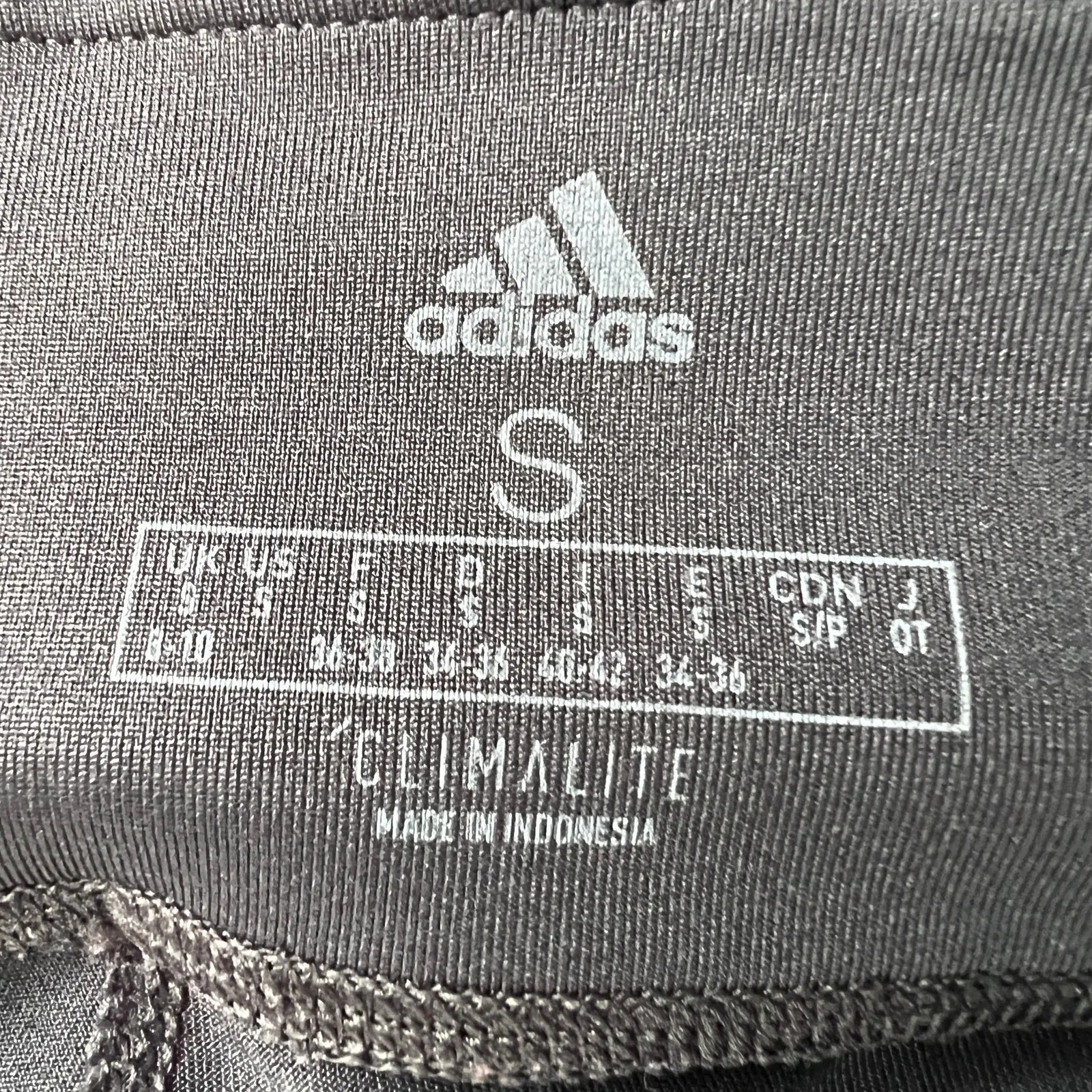 Adidas Leggings Womens Small Climalite Activewear Walking Running Gym Workout - Image 2