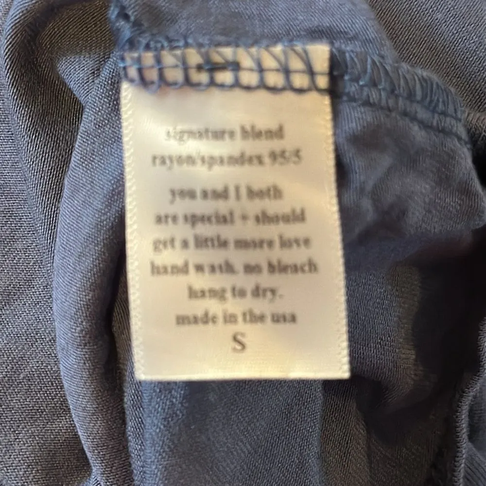 House of Tens Blue ‘Karma Will Find Its Way Babe’ Racerback Tank Top - Image 8