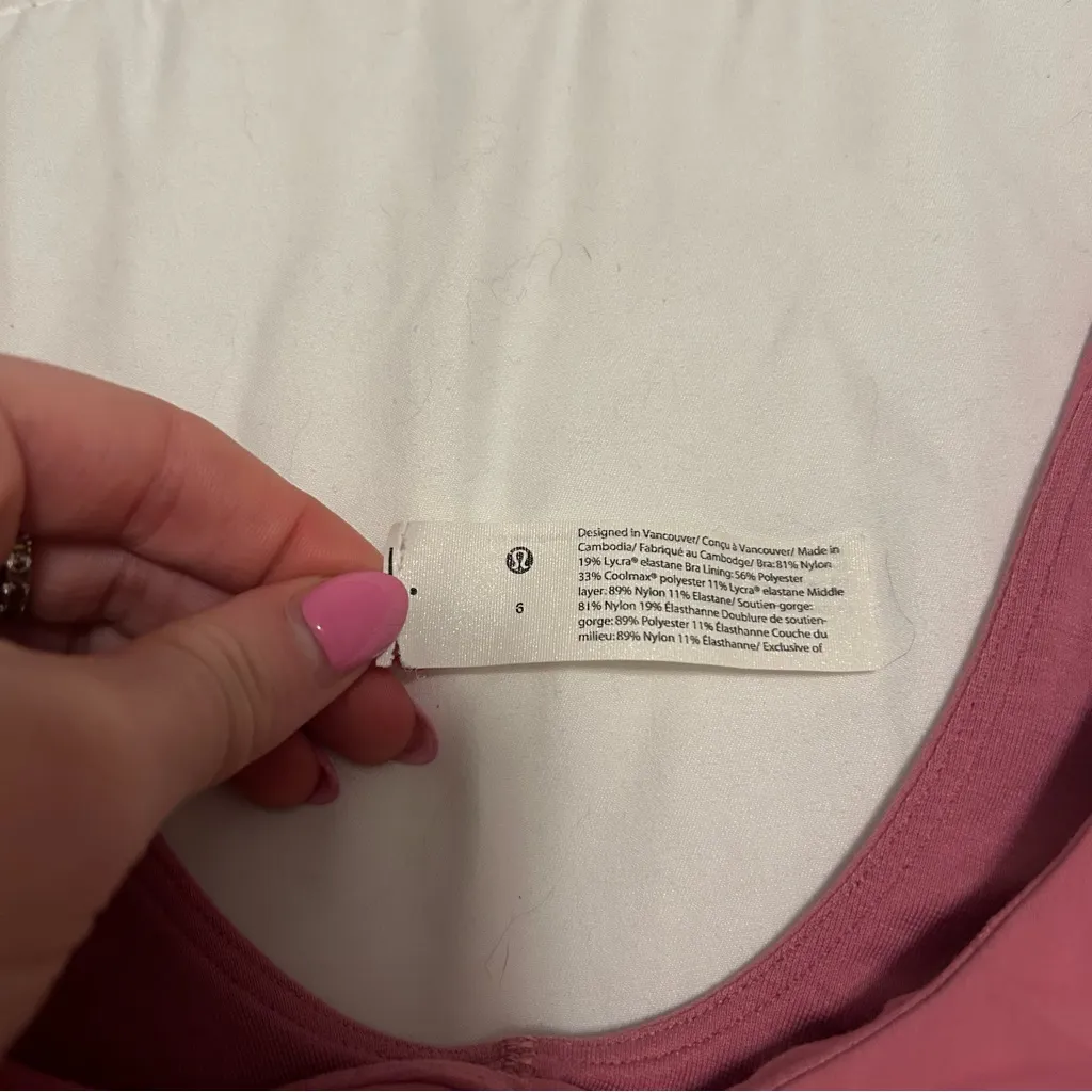 Lululemon Nulu Front-Darting Yoga Bra - Image 7