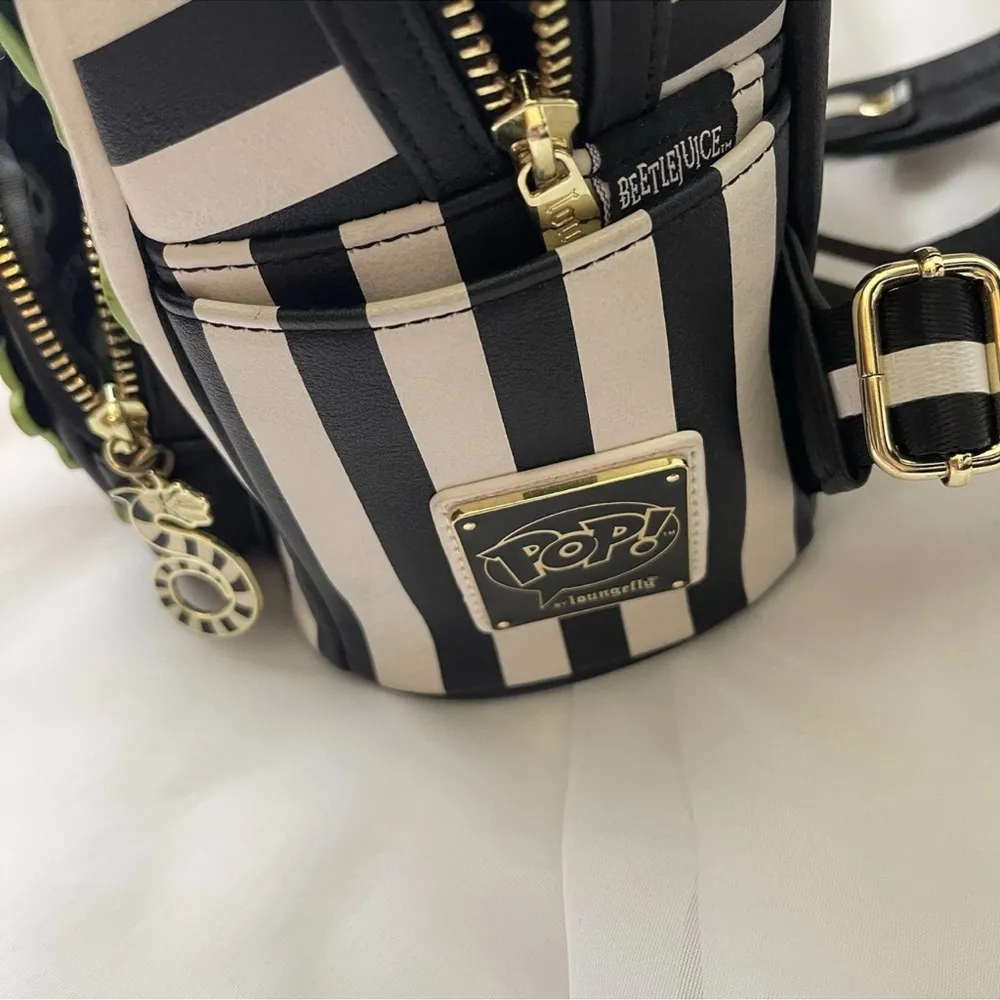 Loungefly Beetlejuice Dante’s Inferno Funko Pop Mini Backpack GID**READ*** - Image 3