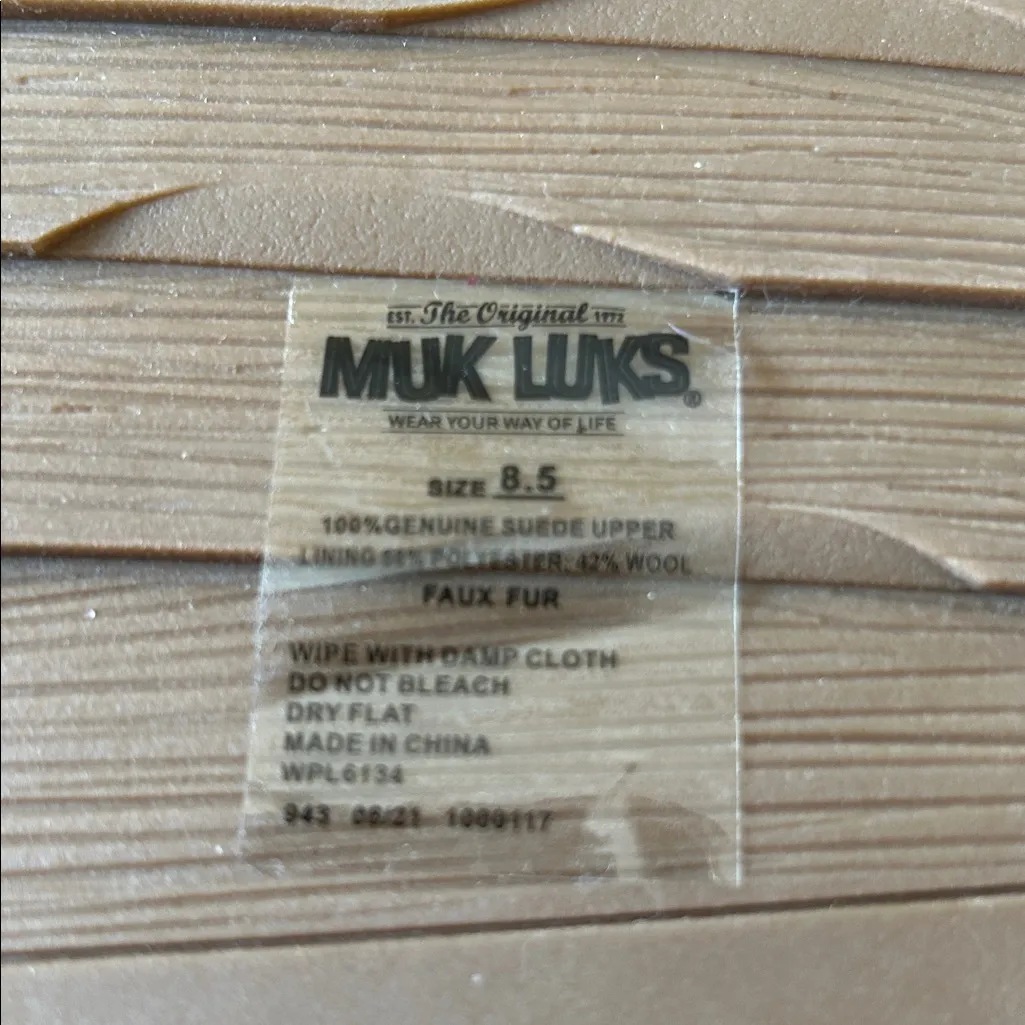 Muk Luks Women Ziggy Rodeo Lace Back Faux Fur Lined Boots Size 8.5 in Bordeaux - Image 6