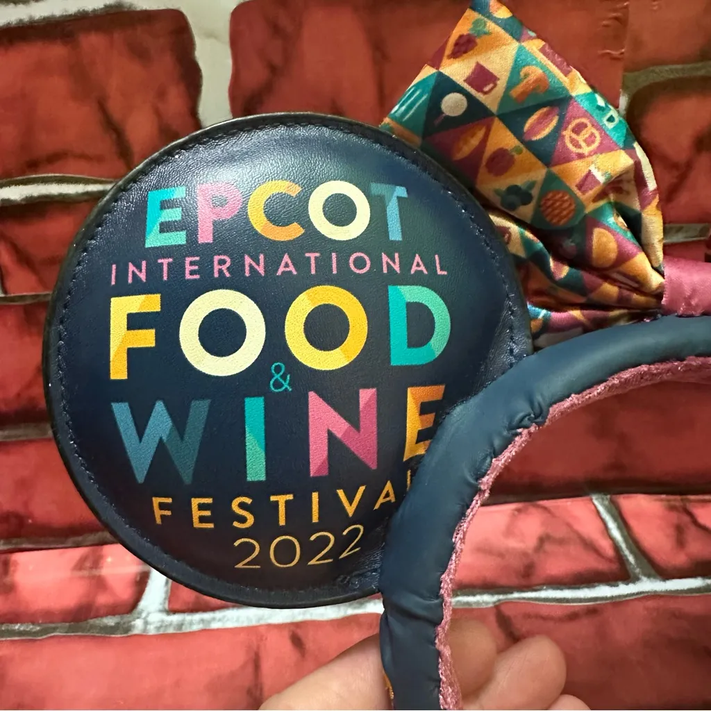 Colorful Epcot Food & Wine Festival 2022 Mickey Ears - Image 7