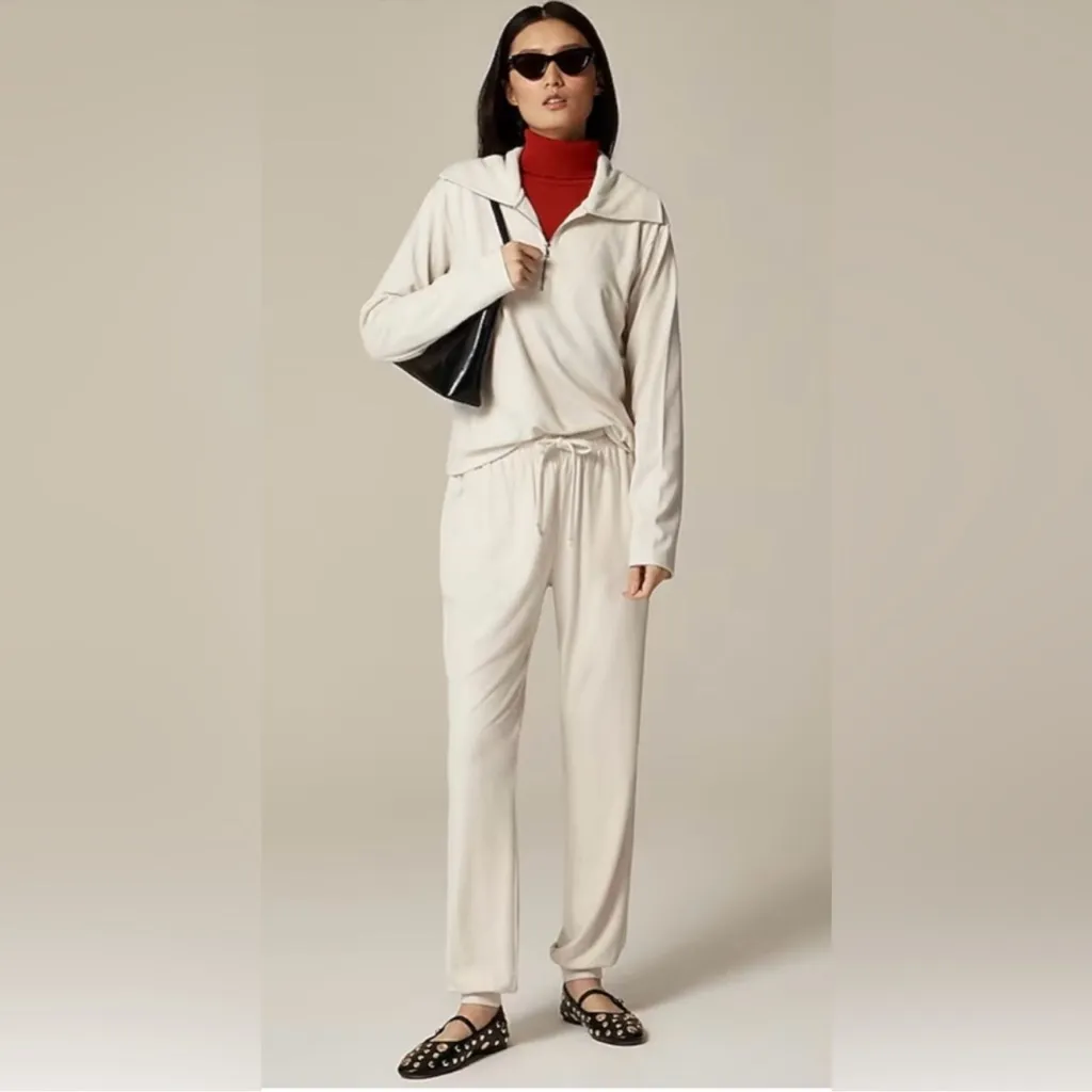 J.Crew  Soft rib quarter-zip top - Image 2