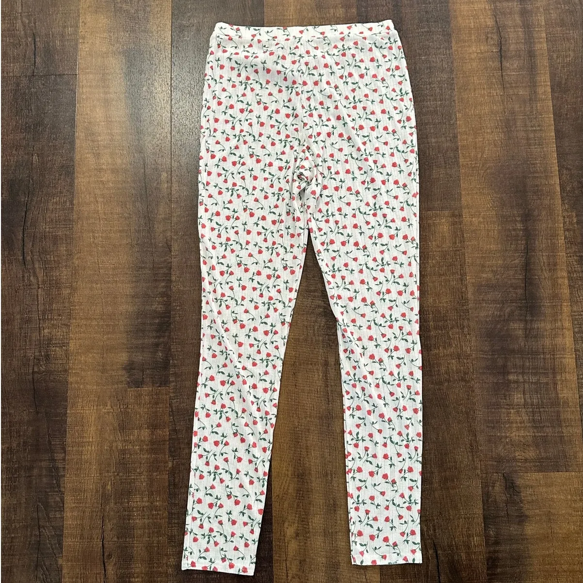 For Love & Lemons Ribbed Floral Lounge Set Size M - Image 11