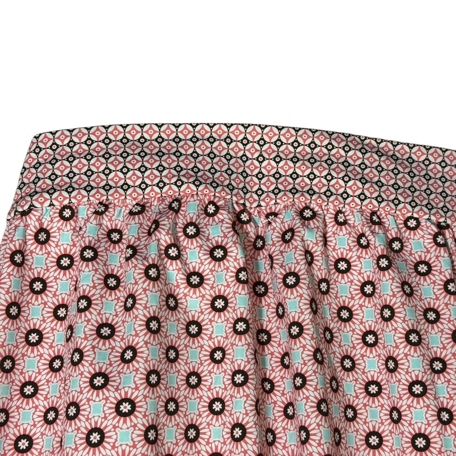 Land’s End Swimsuit Top Built In Bra Tankini Floral Women 8 Resort Wear Cruiise - Image 3