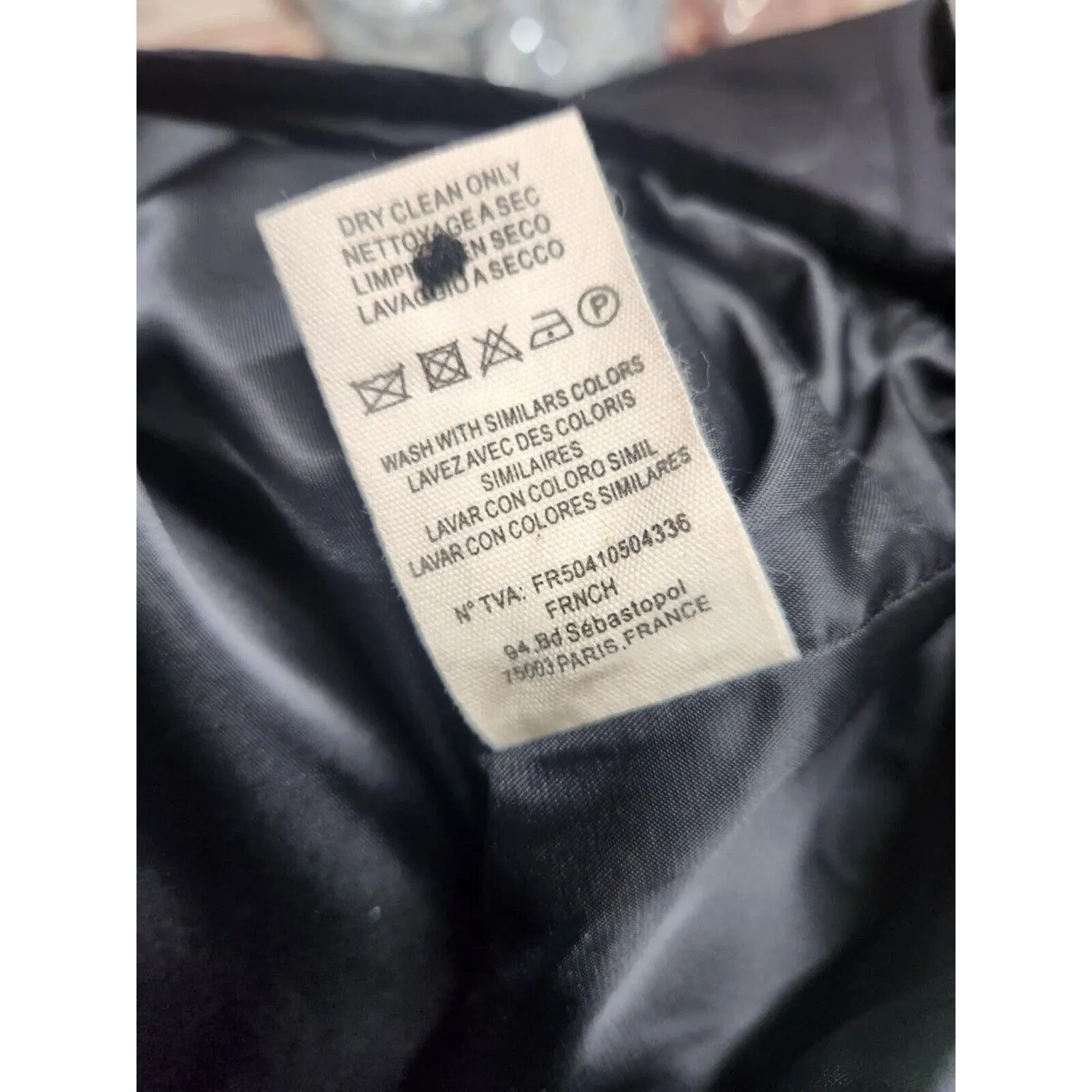 Anthropologie FRNCH Paris Gisette Faux Leather Quilted Vest One Size $150 - Image 7