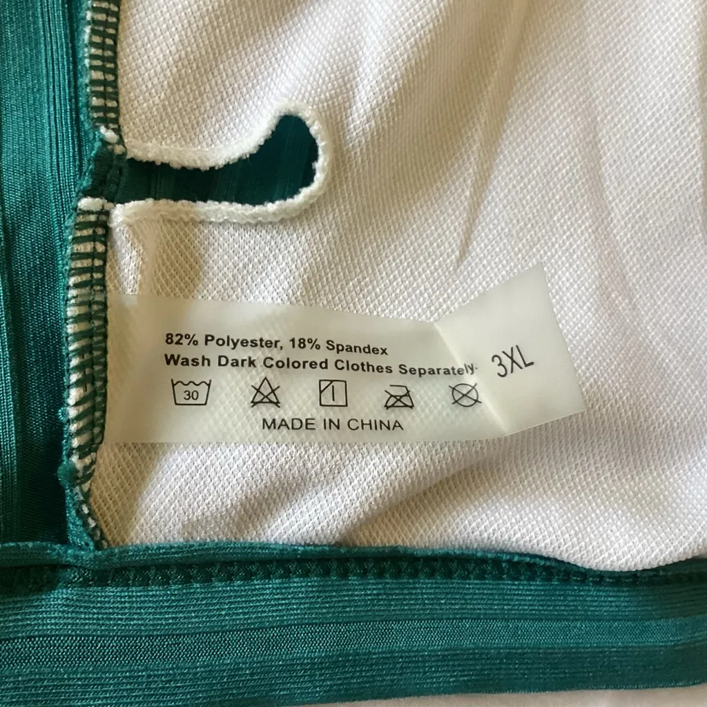 Faux Wrap Bikini Top Green Size undefined - Image 6