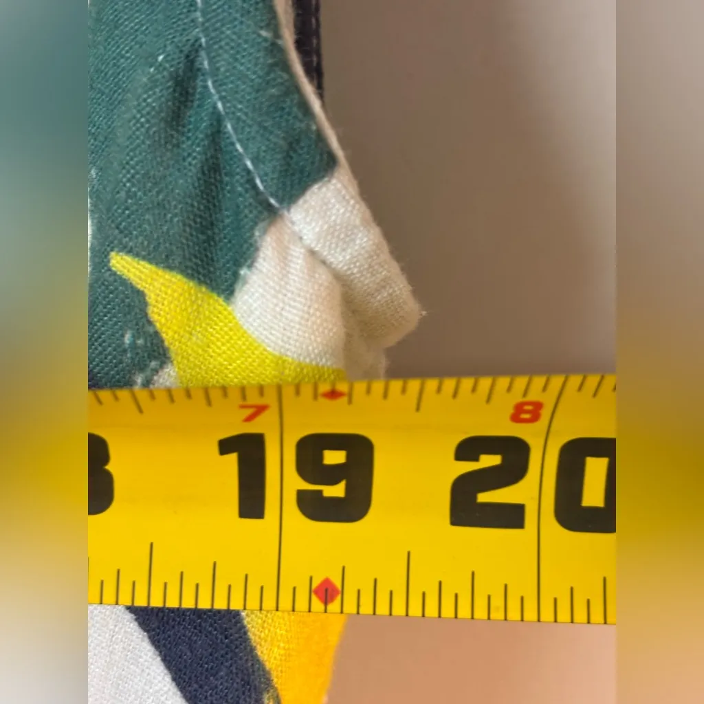 ROBERTA ROLLER RABBIT Women's Multi Fruit Tamou Jumpsuit Sz Small Lined capri - Image 7