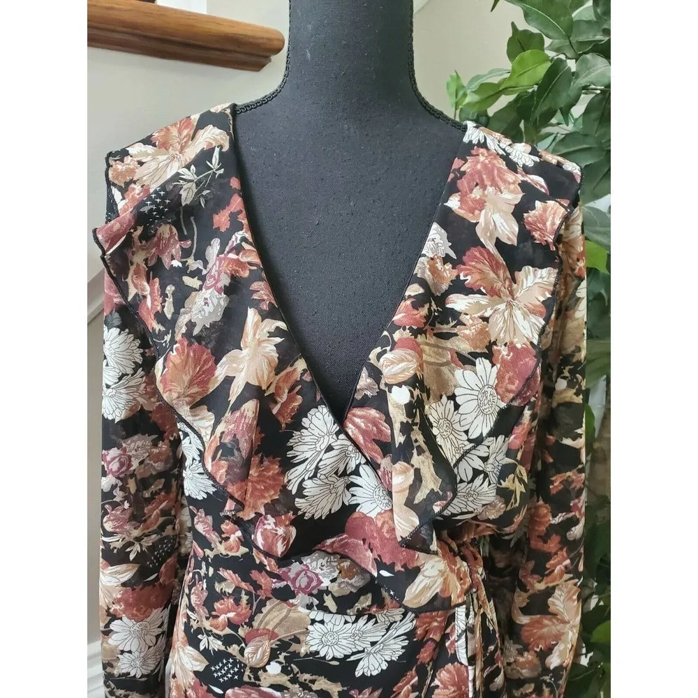 Hint of Blush Multicolor 100% Polyester Dress - Image 5