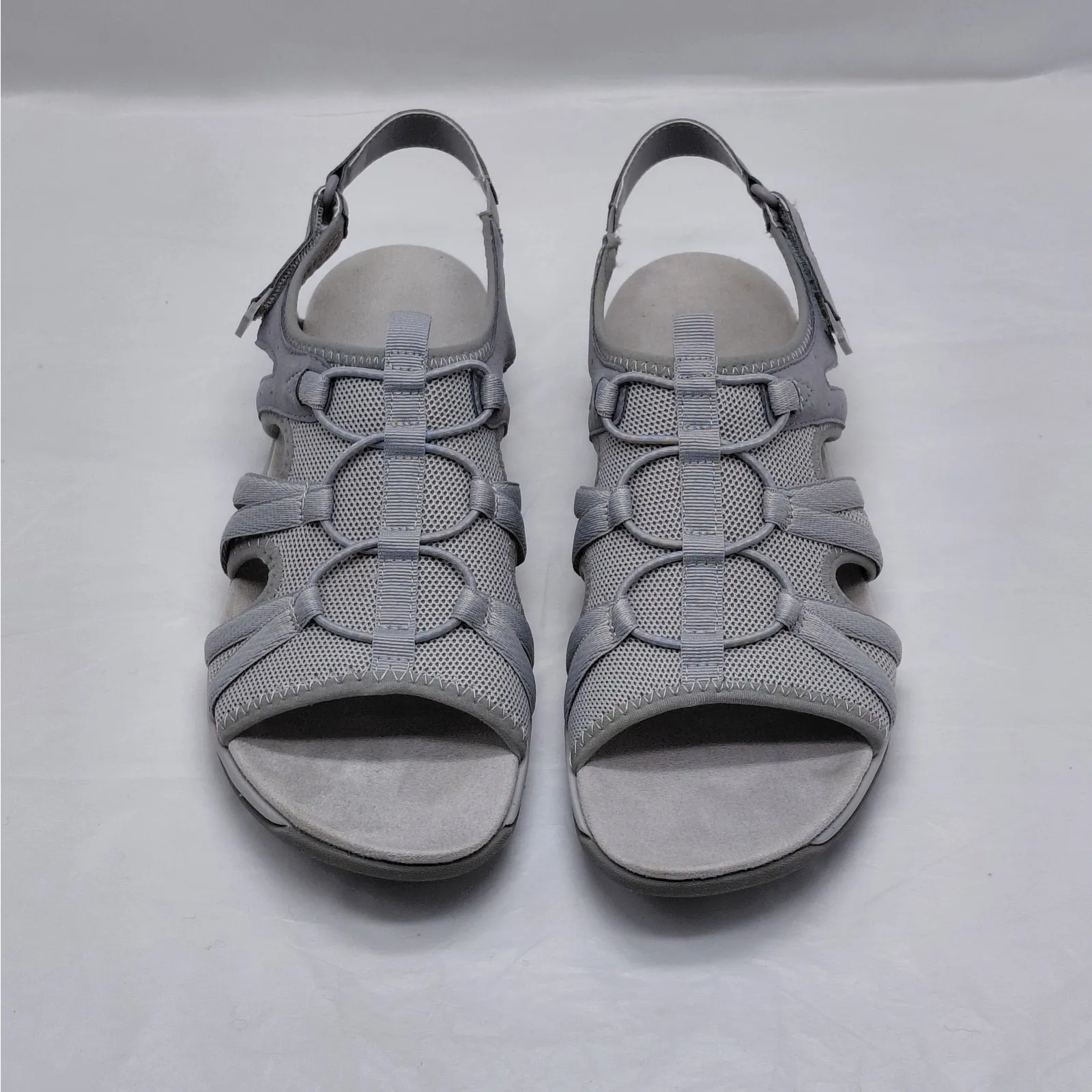 Easy Spirit SE Spark 2 Womens Sandals Size 9M Gray Casual Comfort Walking Shoes - Image 3