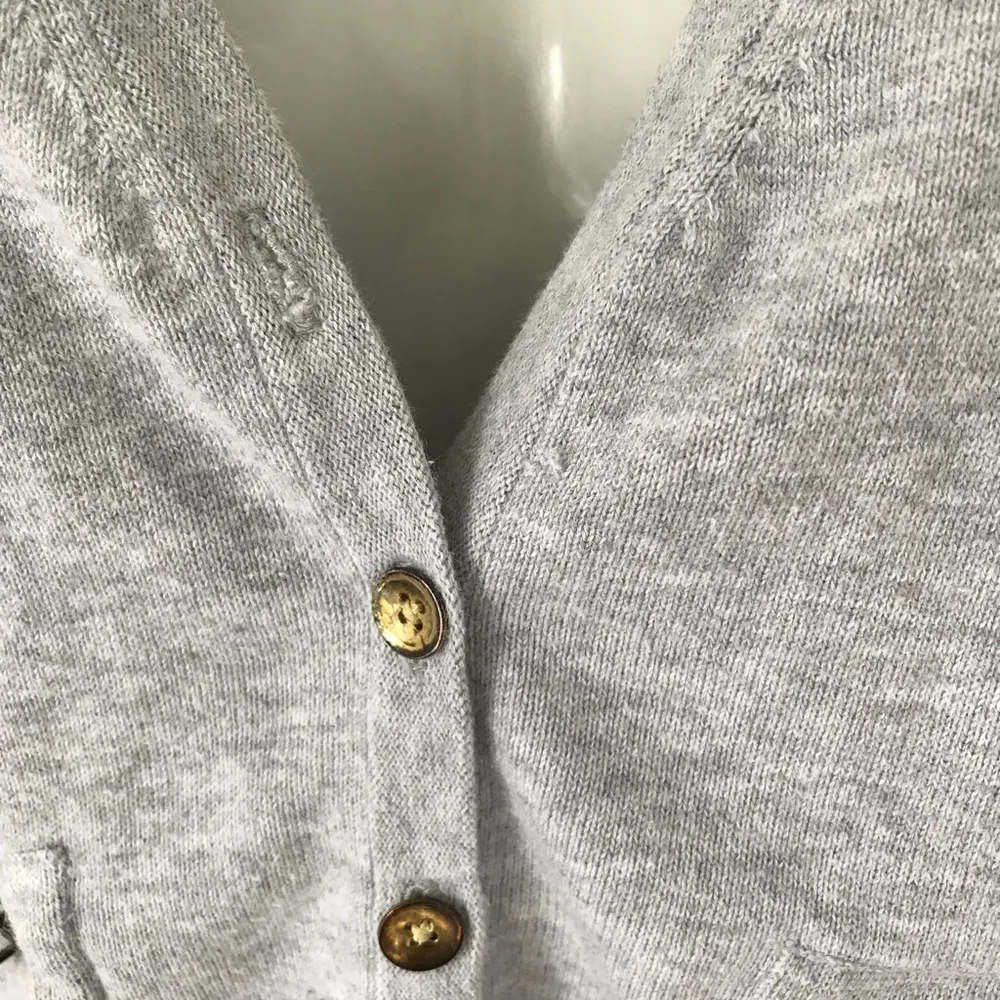 Banana Republic Cardigan grey women size petite small - Image 7