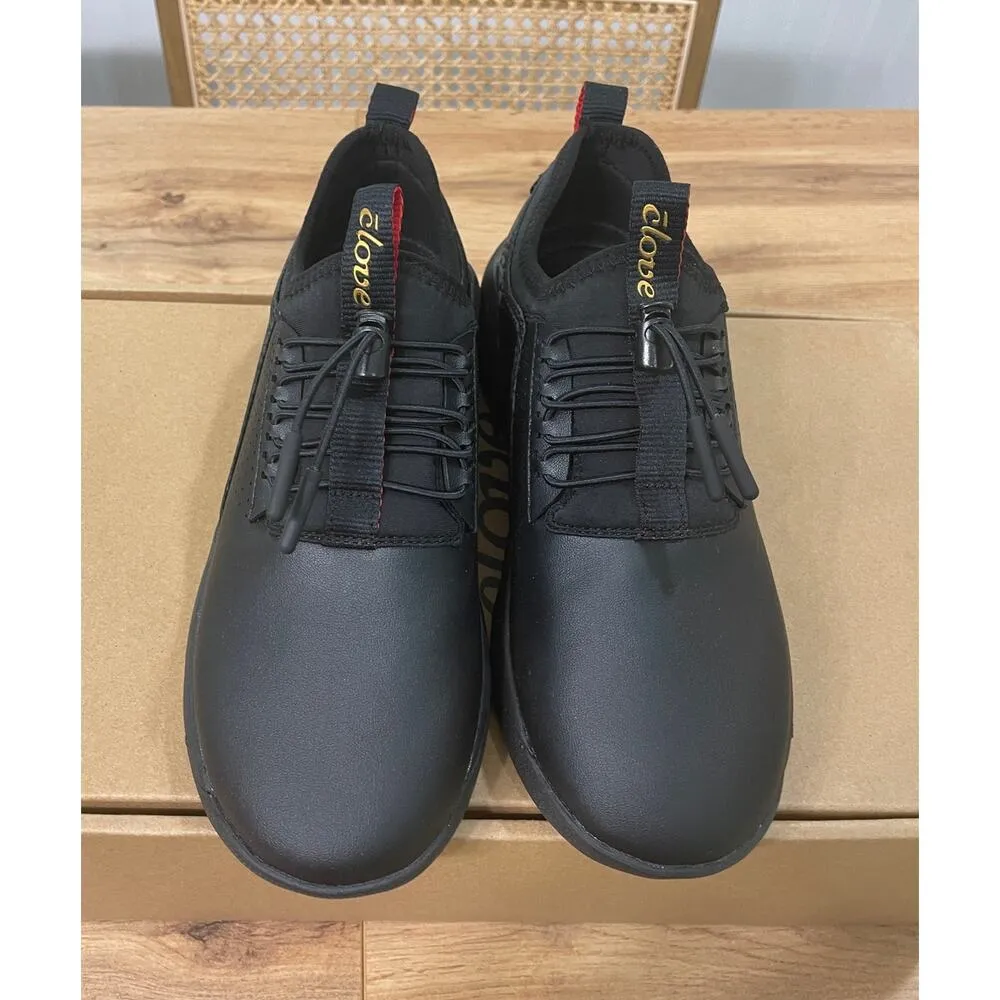 Clove Classic LX Sneaker Black Python Vegan Size 6.5 W 5 M NIB Nurses Comfy Shoe - Image 6