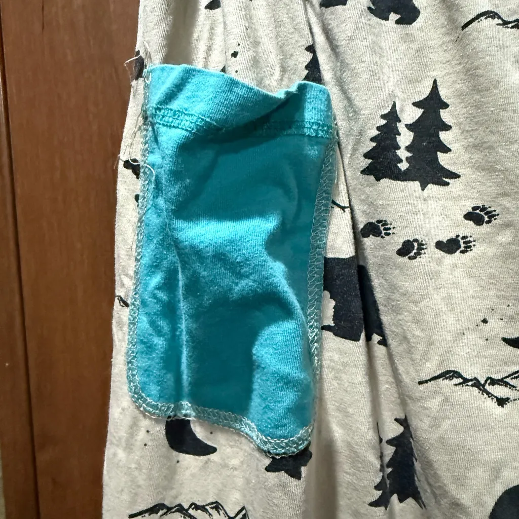 Lazy One Pajama Pants XL EUC Black - Image 2